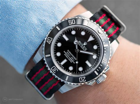 install nato strap rolex|rolex submariner straps.